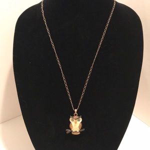 Adjustable Owl Necklace